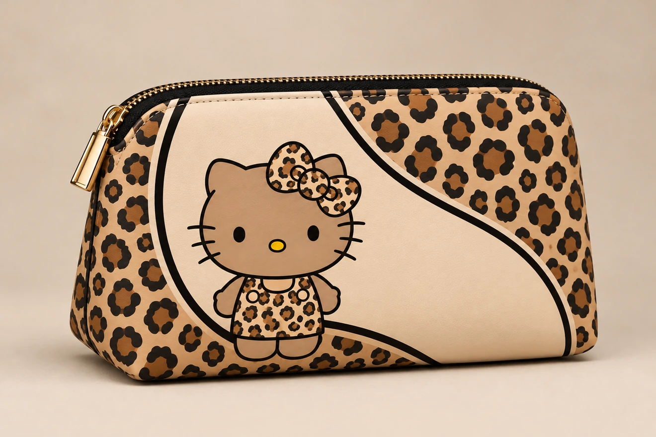 Hello Kitty 化妝包｜概念示意圖